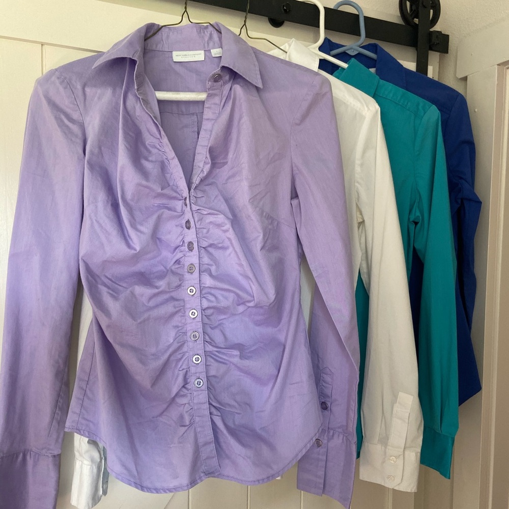 Button down dress shirts You get all four!